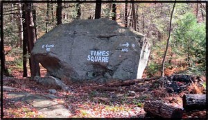 Map of Times Square Harriman Park for Trail Hiking in Harriman State Park